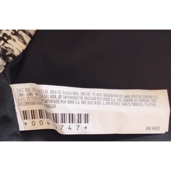 Forever 21 Dress Women small Gray Tweed Pinafore Sleeveless mini dress - Picture 11 of 15